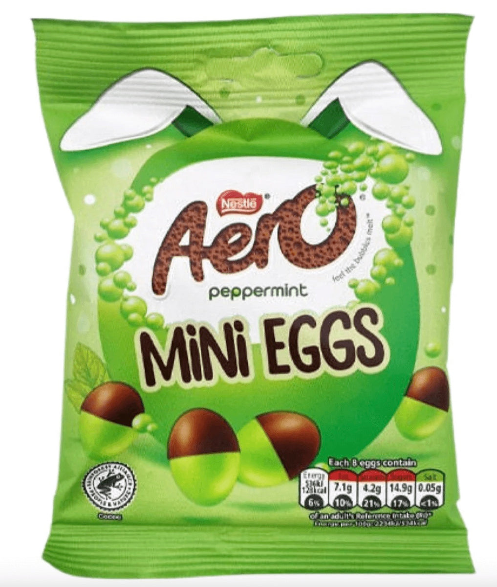 Aero Peppermint Mini Eggs NEW UK FOODS DOWN UNDER