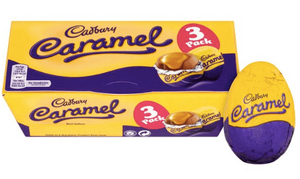 Cadburys Caramel 3 pack Eggs