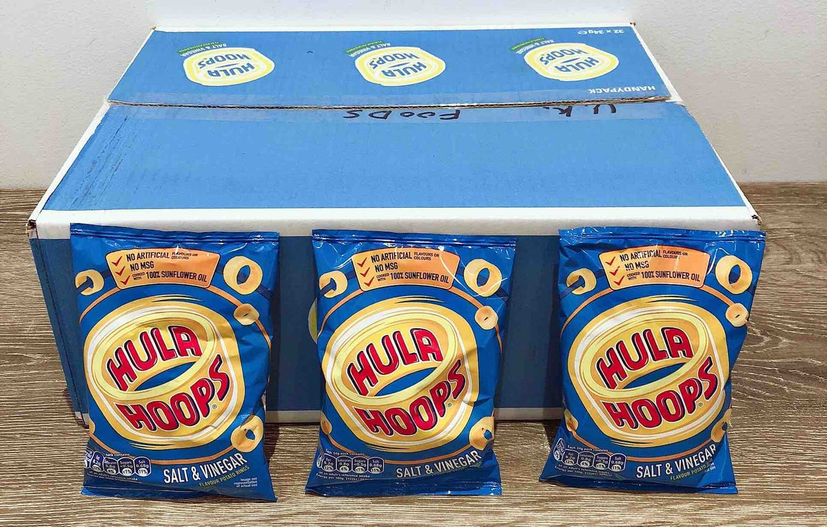 KP Hula Hoops Salt And Vinegar 6 Pack