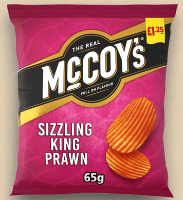 McCoys Sizzling King Prawn Big Bags