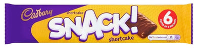 Cadbury's Snack Shortcake Biscuits 6 pack