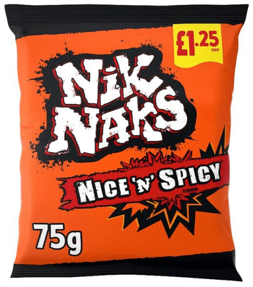 Nik Nak's Nice 'N' Spicy Big bags 75g