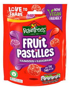 Rowntree's Fruit Pastilles Strawberry and Blackcurrant