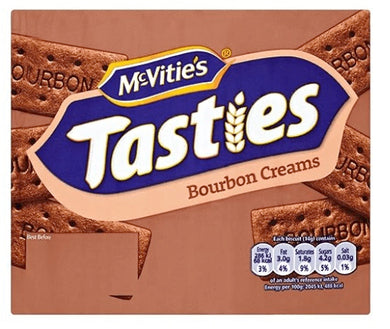 McVities Tasties Bourbon Cream Biscuits