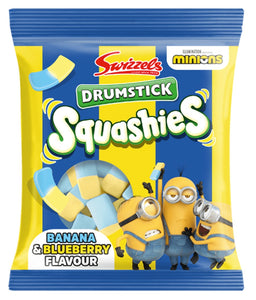 Drumstick Squashies Minions Banana & Blueberry Flavour