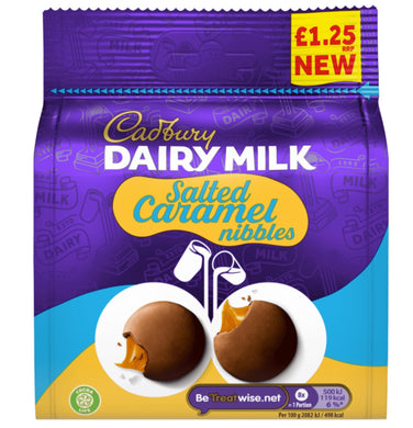 Cadburys Dairy Milk Salted Caramel Nibbles NEW