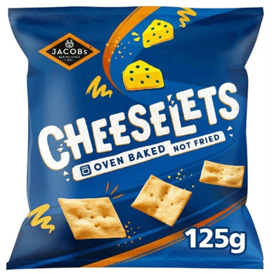 Jacobs Cheeselets Big 125g Bags