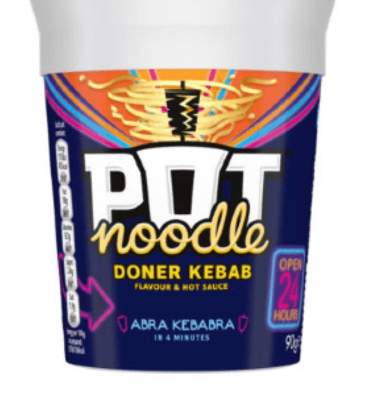 Pot Noodle Doner Kebab NEW