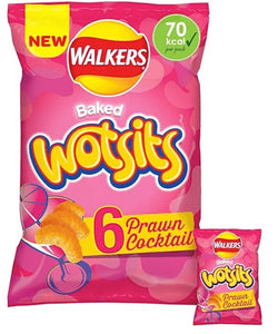 Wotsits 6 pack Prawn cocktail Multi bag NEW