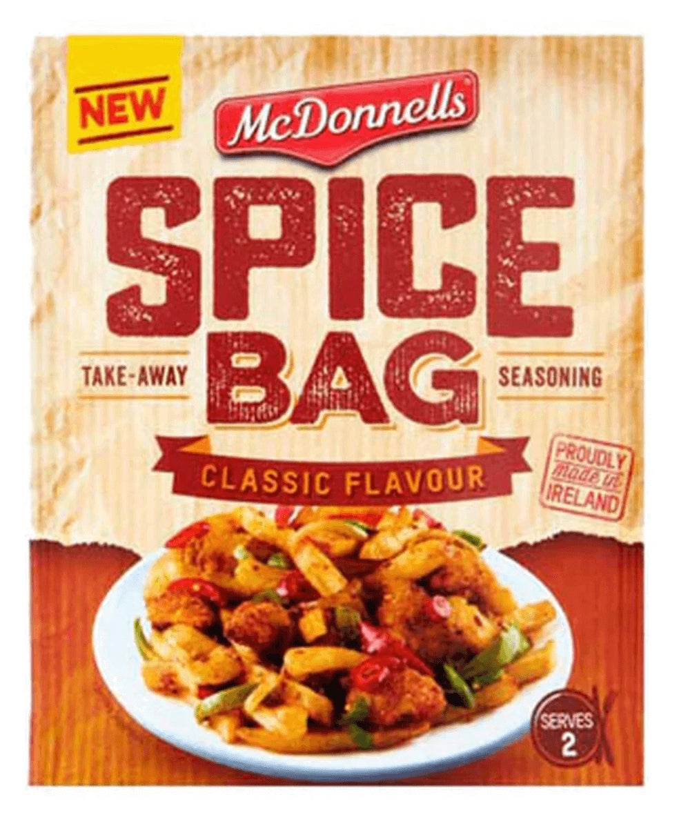 McDonnells Spice Bag Classic NEW UK FOODS DOWN UNDER