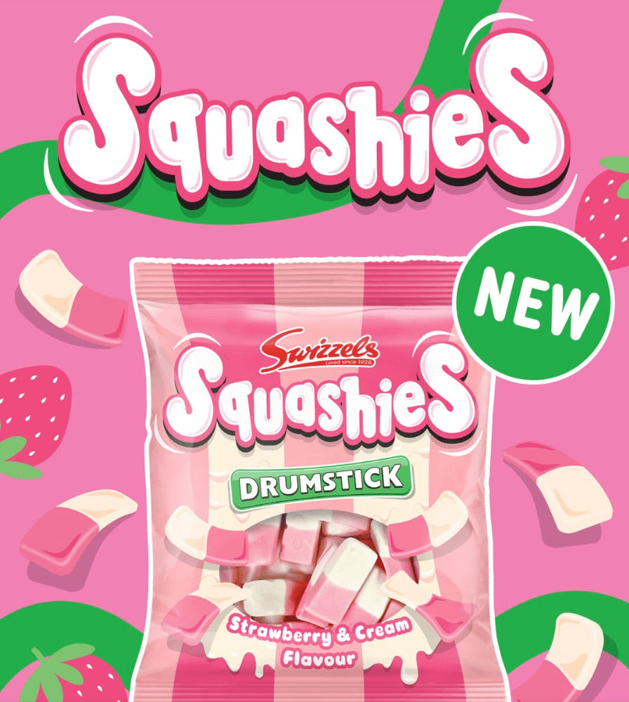 Squashies Strawberry & Cream