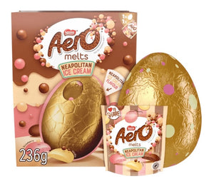 Aero Neapolitan Ice Cream Large Easter Egg NEW