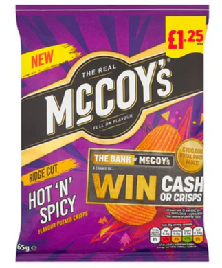 McCoys Hot 'N' Spicy Big Bags