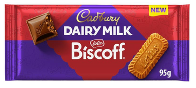 Cadburys Dairy Milk Biscoff Bar NEW