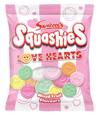 Swizzle Squashies Love Hearts NEW