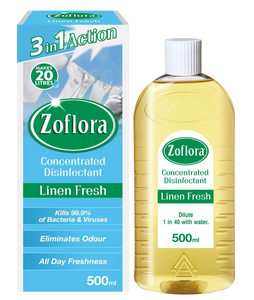 Zoflora Linen Fresh Huge 500ml bottle