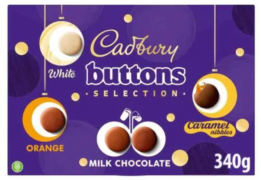 Cadburys Button Selection Box NEW