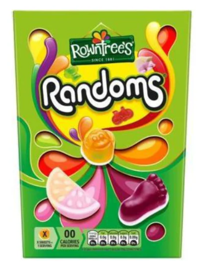 Rowntrees Random Carton NEW for Christmas 2025