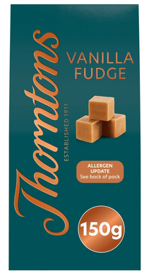 Thorntons Vanilla Fudge Carton New for Christmas 2025