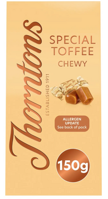 Thorntons Chewy Toffee Carton New for Christmas 2025