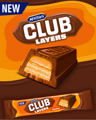 Club Layers Chocolate Bar NEW
