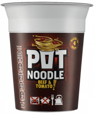 Pot Noodle  Beef and Tomato Flavour