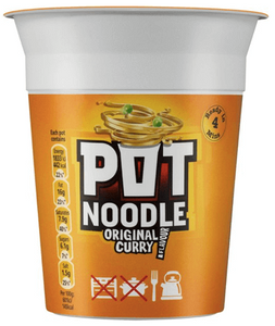 Pot Noodle Original Curry Flavour