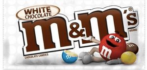 White Chocolate M & M's