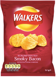 Walkers Smokey Bacon Flavoured Crisps