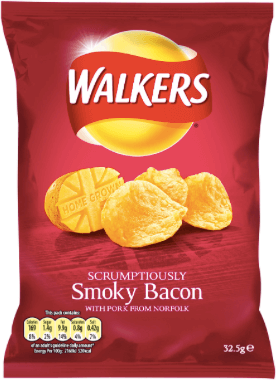 Walkers Smokey Bacon Flavoured Crisps