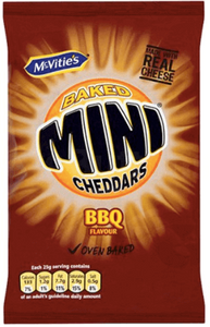 Mini Cheddars BBQ Flavour