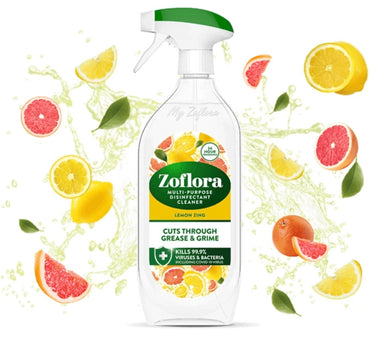 Zoflora Lemon Zing Trigger 800ml Bottle NEW
