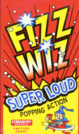 Fizz Wiz Popping Candy Strawberry Flavour