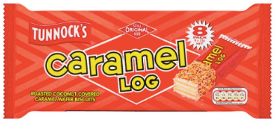 Tunnock's Caramel Log's 8 pack