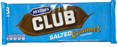 McVities Club Salted Caramel Biscuits NEW