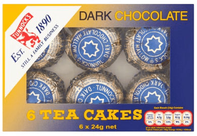 Tunnocks Dark Chocolate Tea Cakes