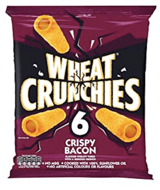 Wheat Crunchies Crispy Bacon Multi bags 6 pack