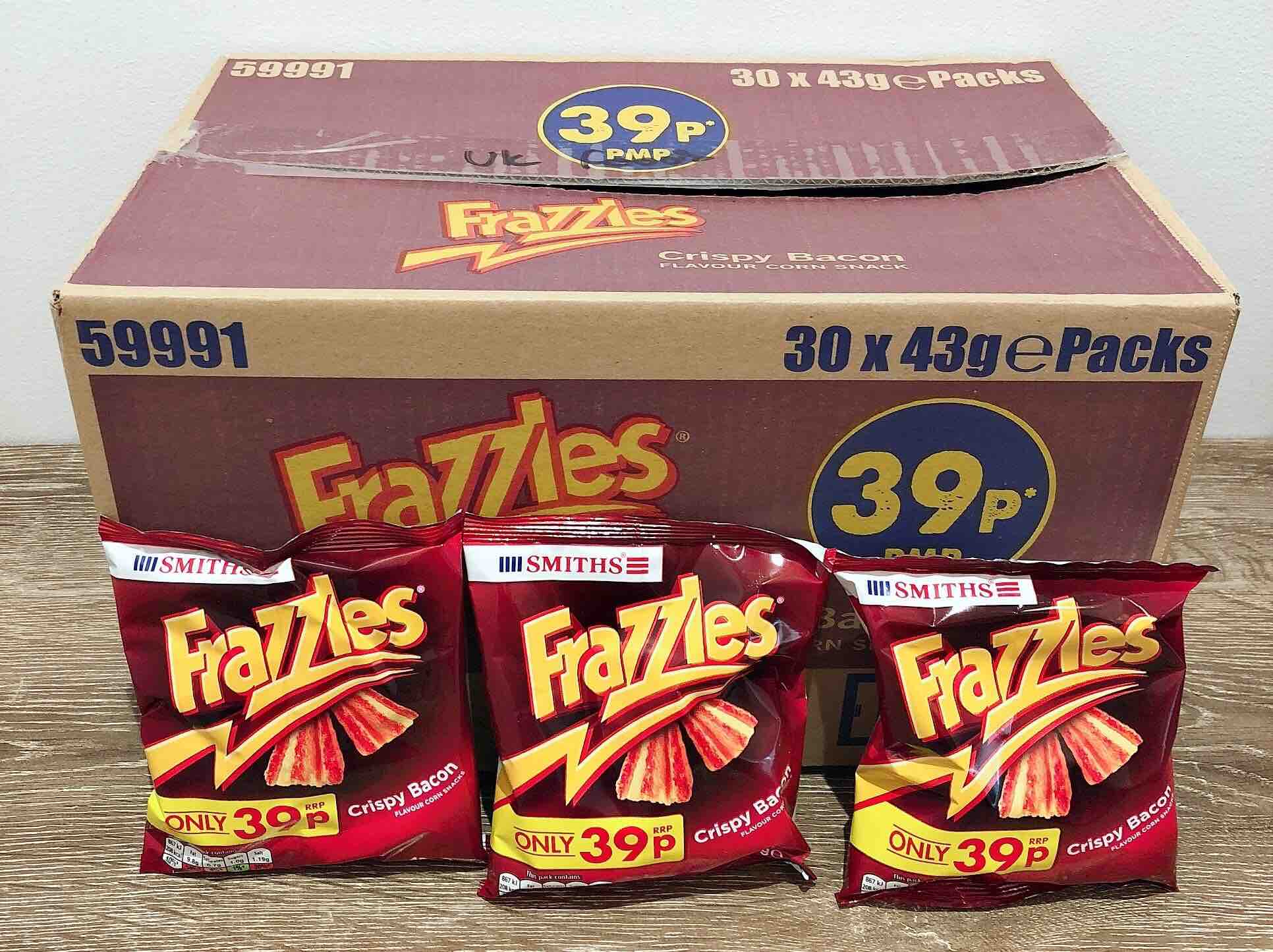 Frazzles 30 Pack Box – UK FOODS DOWN UNDER