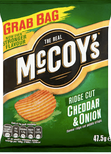 The Real McCoy's Cheddar and Onion epic eats big size