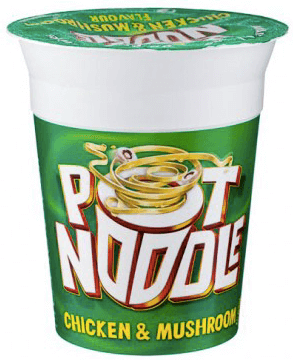Pot Noodle Chicken and Mushroom Flavour