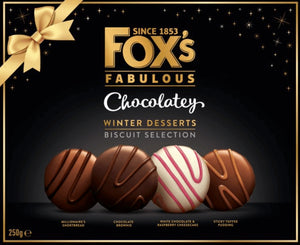 Fox's Fabulous Chocolatey Winter Desserts Biscuit Selection NEW