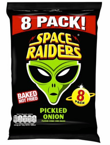 Space Raiders Pickled Onion 6 Pack Multi bag