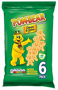 Pom Bears Cheese and Onion Multi bag crisps