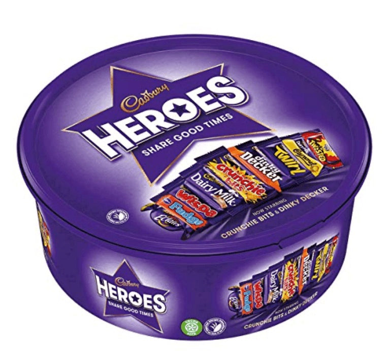 Cadbury's Heroes Christmas Tubs