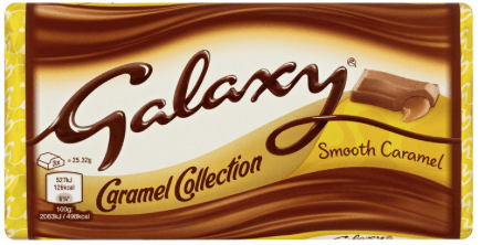 Galaxy Caramel Chocolate Medium Bar