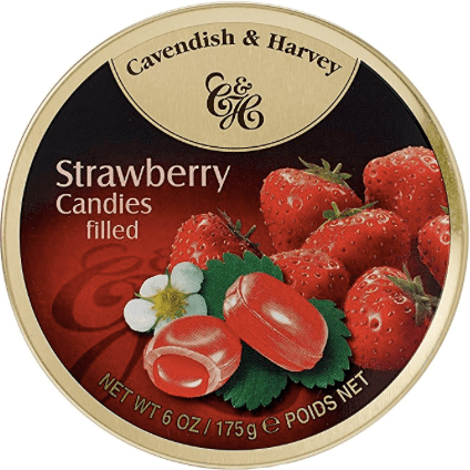Cavendish and Harvey Strawberry Drops Tin