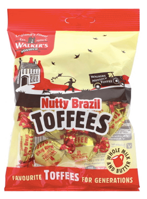 Walkers Nutty Brazil Toffees