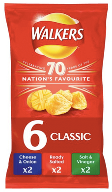 Walkers Crisps Variety multibag