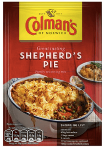 Colman's Shepherd's Pie