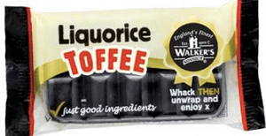 Walkers Liquorice Toffee Bar